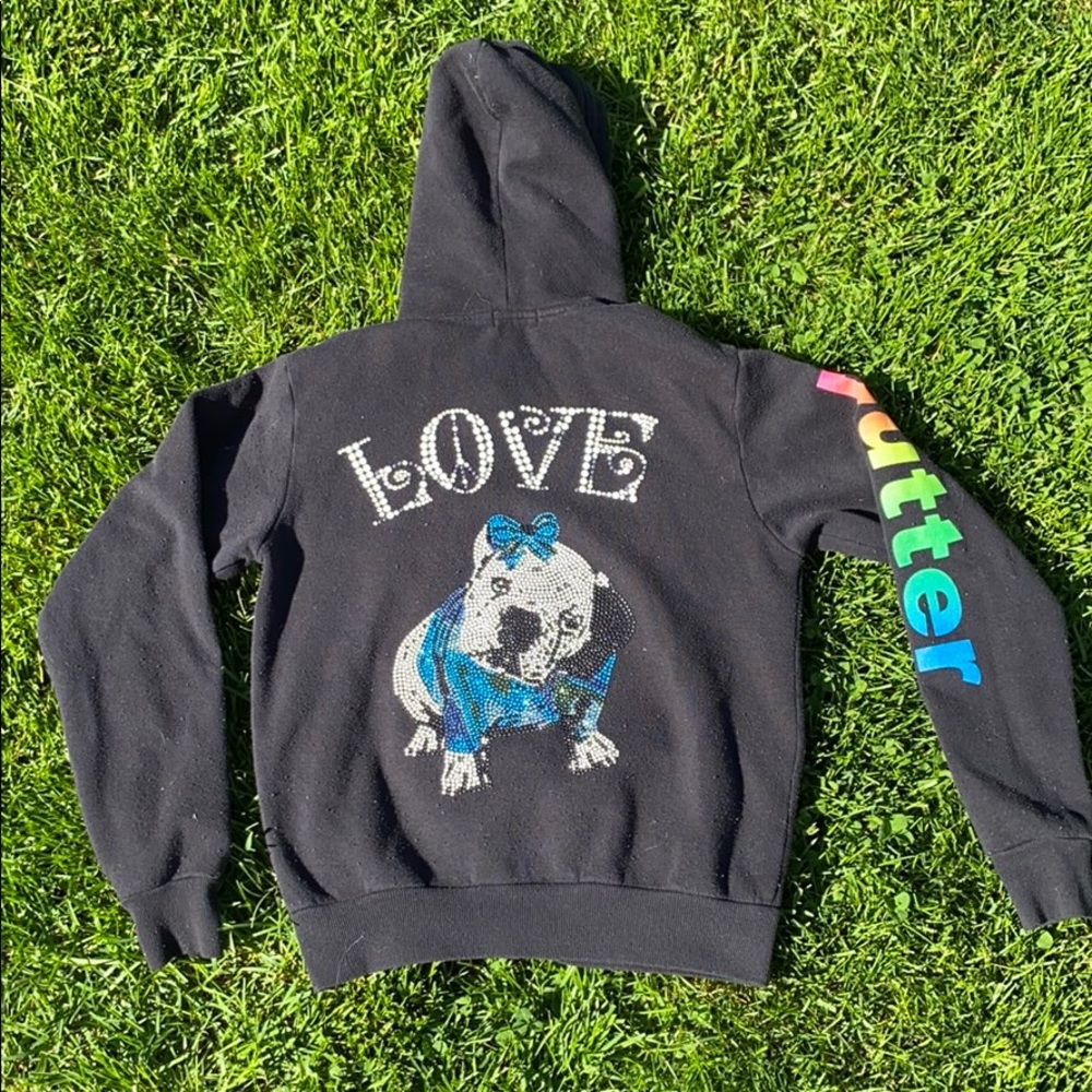 Butter zip up sweatshirt